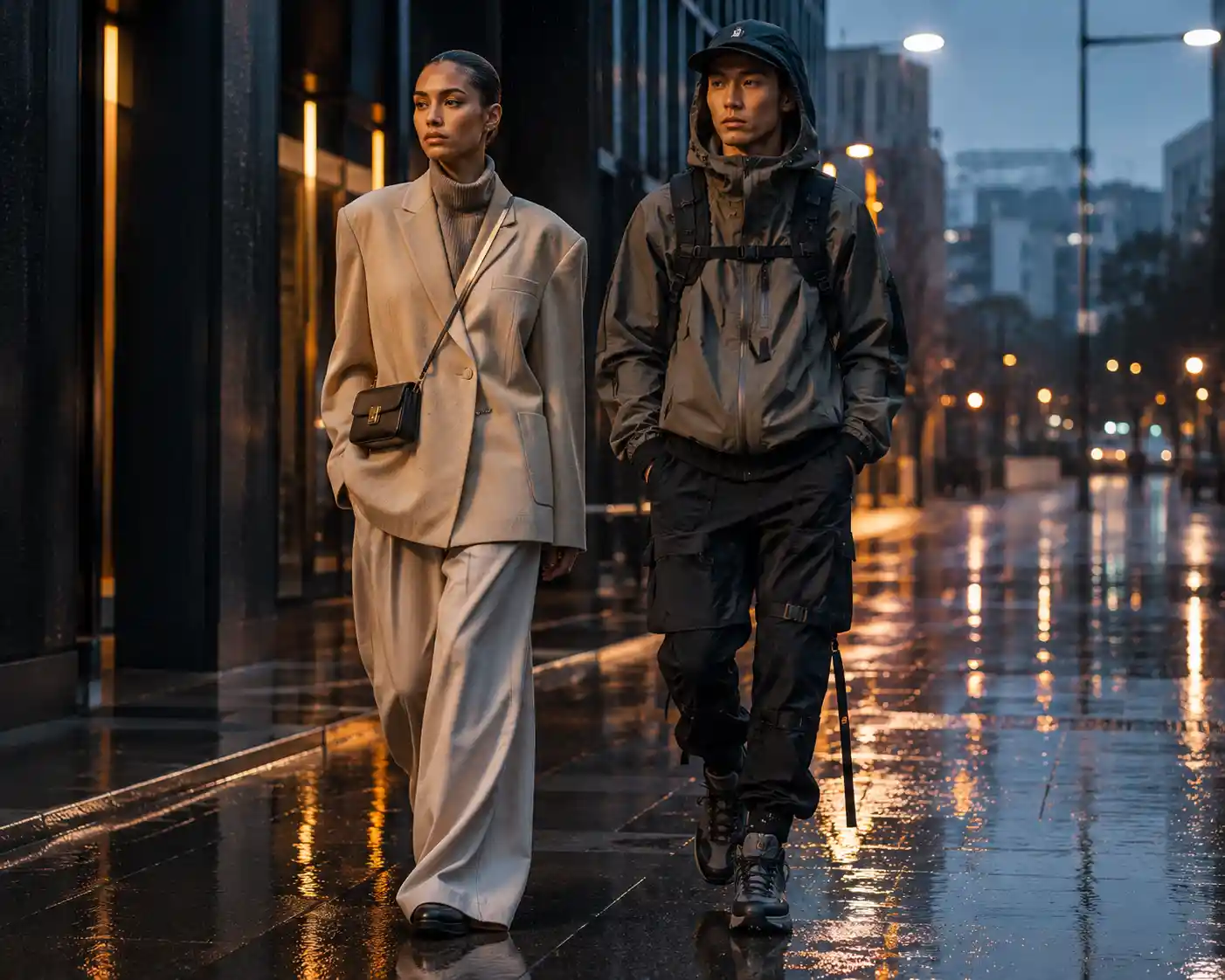 2024: A year of dynamic fashion trends showcasing modern tailoring, street style, and quiet luxury.