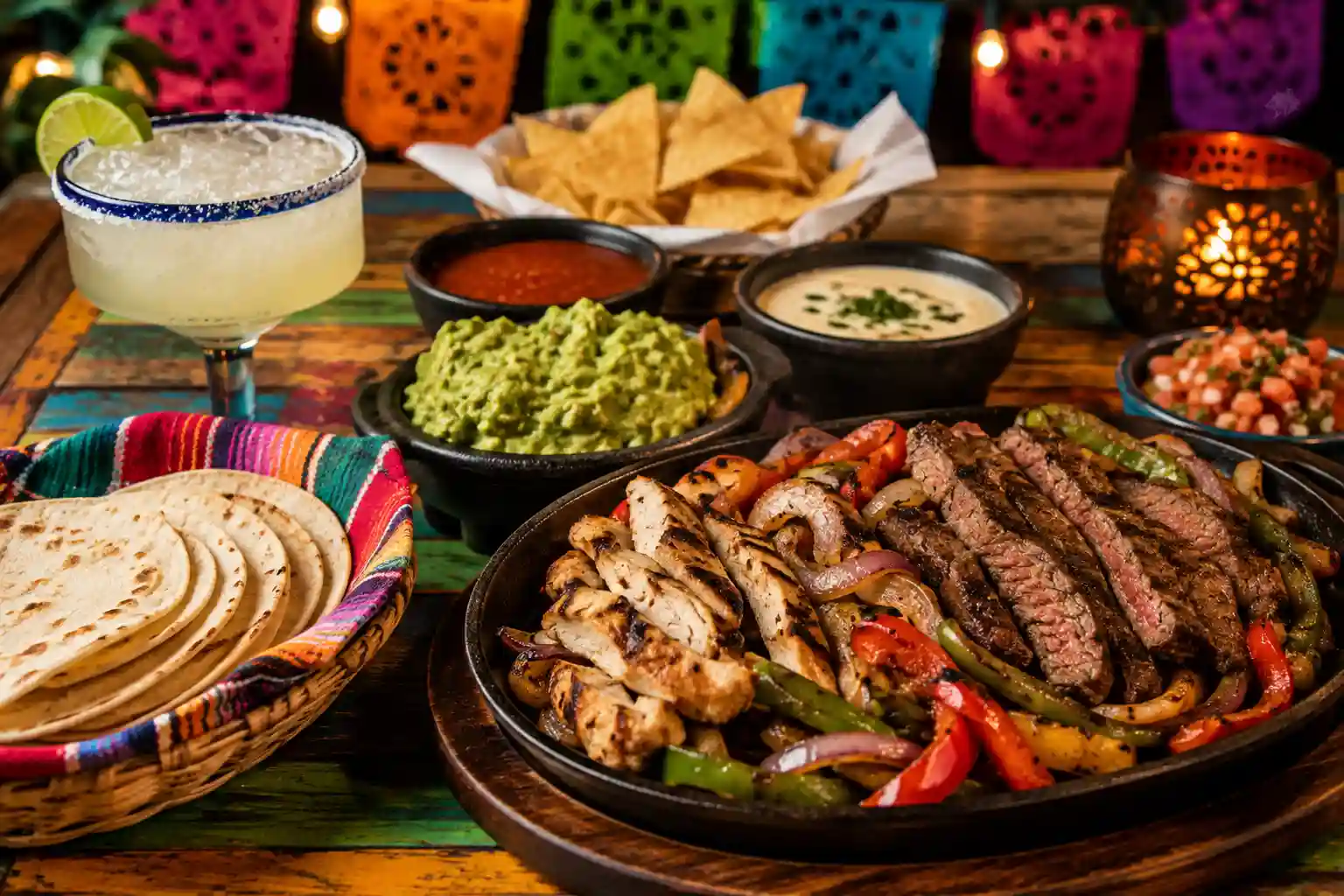 Fidelos Mexican Restaurant menu showcasing authentic Mexican flavors with sizzling fajitas, tacos, and fresh guacamole.