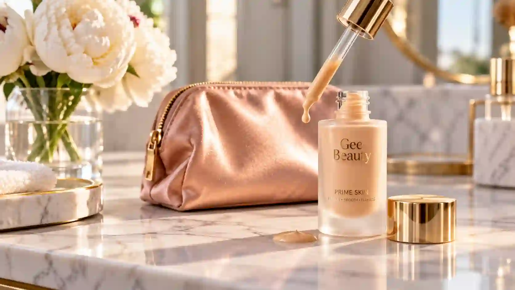 Gee Beauty Prime Skin: unlock the secret to radiant and youthful skin with tinted primer and hydration.