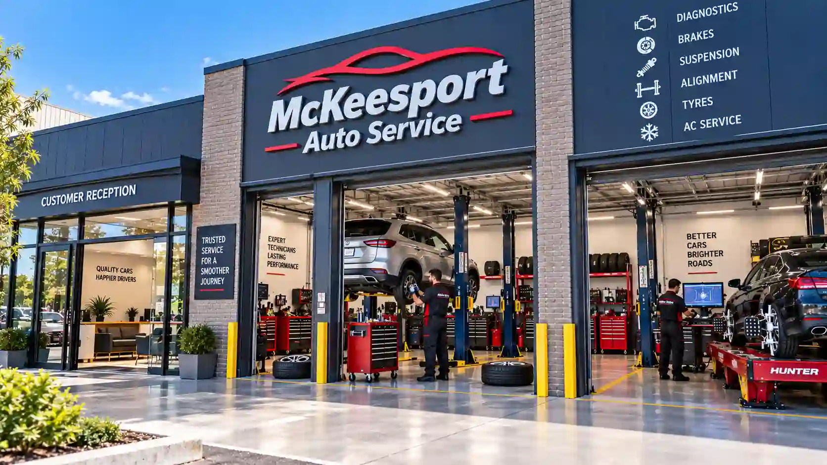McKeesport Auto Service – trusted, fast, and reliable vehicle care with modern repair bays and vehicle diagnostics.