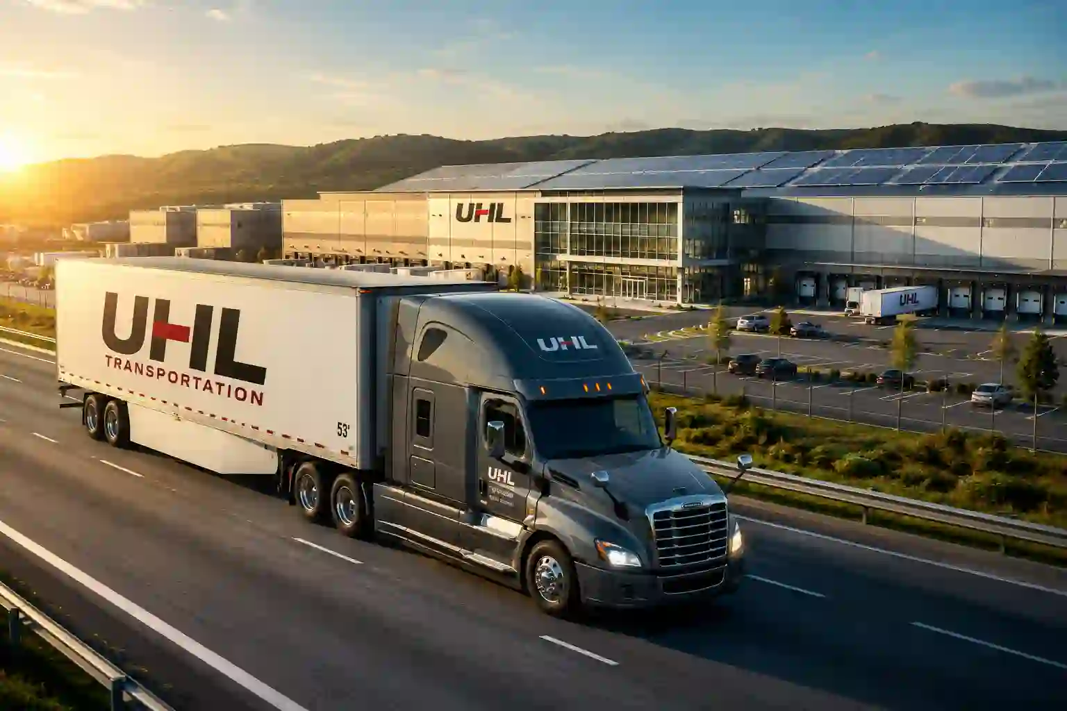 UHL Logistics: transforming supply chains with precision and speed in freight transport and modern warehousing.