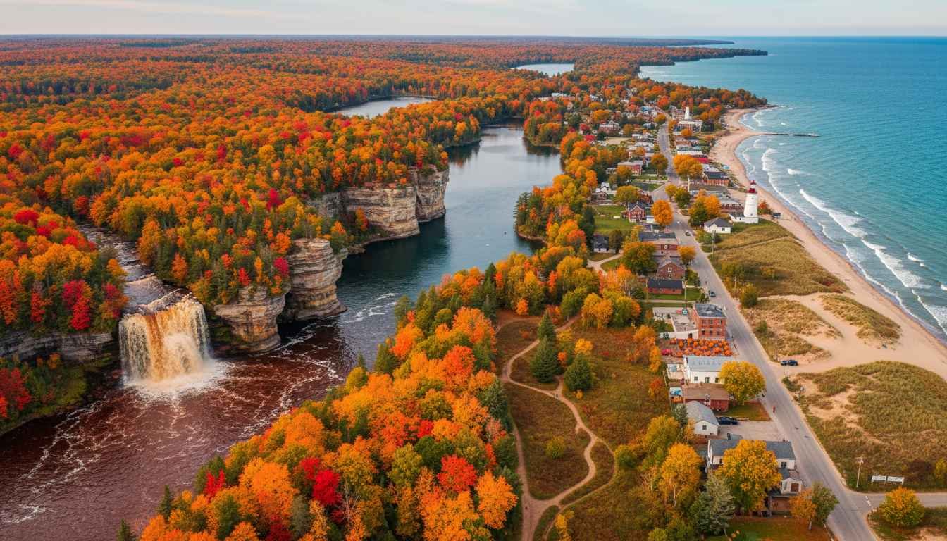 michigan places to visit in the fall